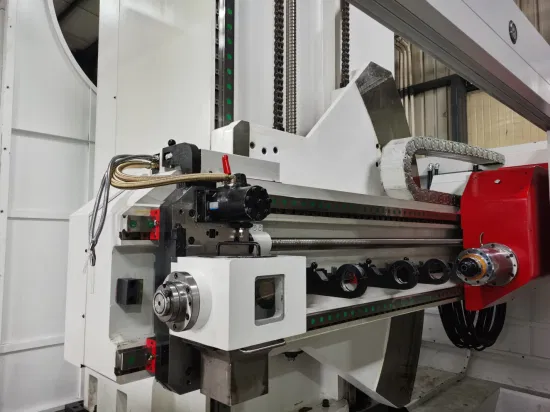 Fanuc y mesa giratoria CNC de 6 ejes taladradora de agujeros profundos para la fabricación de moldes (ZJR10